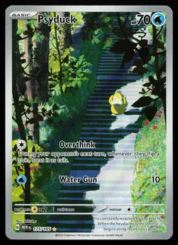 Psyduck 175/165 Holo Illustration Rare 151 Pokemon Card - Image 1