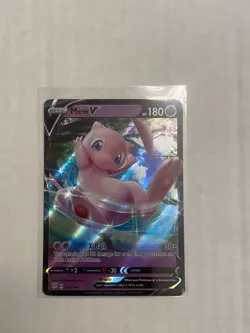 Mew V 069/189 Ultra Rare Half Art Pokemon Card Darkness Ablaze Near Mint - Image 1