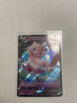Mew V 069/189 Ultra Rare Half Art Pokemon Card Darkness Ablaze Near Mint - Image 2