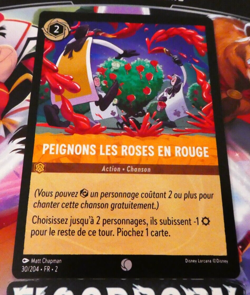 LORCANA TRADING CARD GAME TCG DISNEY CHAPITRE 2 CARTE 30/204 FR NM - Image 1