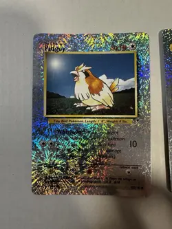Pokemon Pidgey TCG Reverse Holo Card Legendary Collection 85/110 Near Mint NM - Image 1