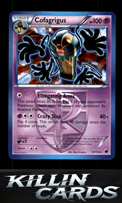 Cofagrigus (Team Plasma) (57) 57/116 Pokemon Rare Plasma Freeze Card LP - Image 1