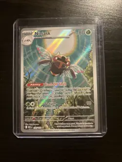 Ninjask 137/132 Illustration Rare Mega Evolution NM English Pokemon card - Image 1