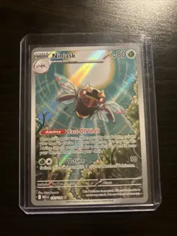 Ninjask 137/132 Illustration Rare Mega Evolution NM English Pokemon card - Image 2