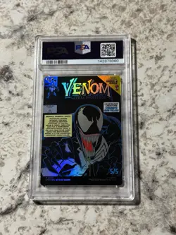 Eddie Brock Venom Lethal Protector FOIL SPM 0233 PSA 8 (MTG Spider-Man 2025) - Image 3