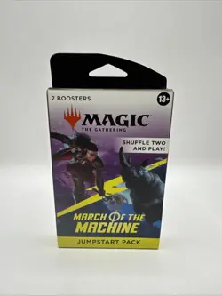 WOTC MTG 2 Booster Pack March of the Machine Jumpstart Booster Pack New - Image 1