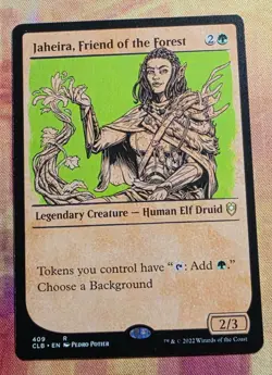 Jaheira, Friend of the Forest (Showcase) MTG CL: Battle for Baldur's Gate (CLB) - Image 1