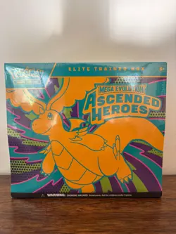 Pokemon TCG Ascended Heroes Elite Trainer Box (ETB) SEALED package - Image 1