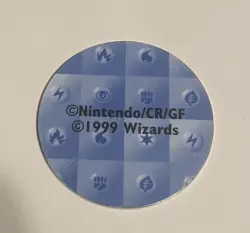 1999 Pokemon Chansey Trading Game Coin Token Holographic Wizards Coast Nintendo - Image 2