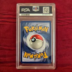 2000 Pokemon Black Star Promo Meowth Holo Game Boy #10 PSA 7 NM TCG Card - Image 2