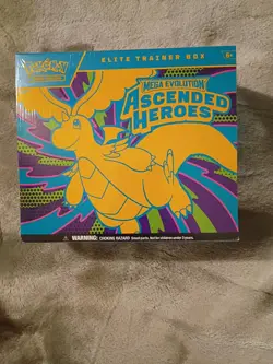 Pokemon Ascended Heroes ETB (Elite Trainer Box) Sealed package - Image 1