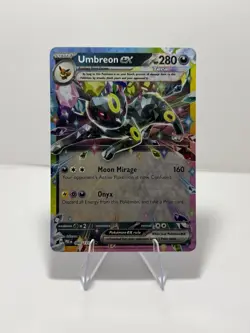 Umbreon ex 060/131 Holo Double Rare Prismatic Evolutions Pokemon Near Mint - Image 1