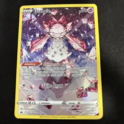 Diancie GG13/GG70 - Galarian Gallery Full Art Holo Crown Zenith Pokemon Card NM - Image 1