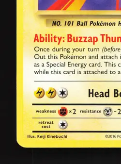 Electrode 40/108 Evolutions LP Pokemon Card TCG - Image 2