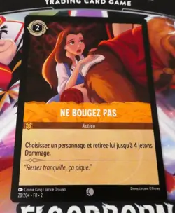 LORCANA TRADING CARD GAME TCG DISNEY CHAPTER 2 CARD DON'T MOVE 28/204 FR NM - Image 1