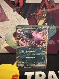 Pokemon TCG - Team Rocket’s Nidoking EX - Black Star Promo Card - 217 - New/Mint - Image 1