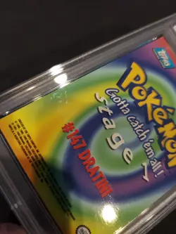 PSA 7 Dratini Foil Topps Pokemon Movie Edition - Image 2