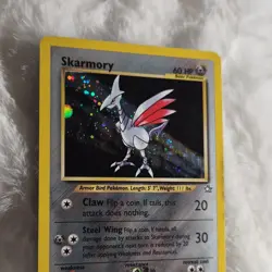 Pokemon Skarmory 13/111 Neo Genesis Holo Rare 2000 Basic 60 HP Nintendo - Image 2