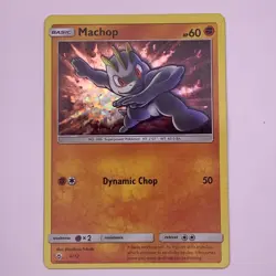 MACHOP - 6/12 - MCDONALD'S HOLO - PROMO TCG Pokemon MP - Image 1