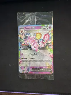 Espeon ex 034/131 - Pokemon TCG SV Prismatic Evolutions Stamped Promo SEALED - Image 1
