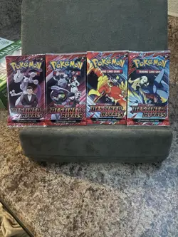Pokemon Destined Rivals Booster Pack Lot x8 Factory Sealed Scarlet & Violet - Image 3