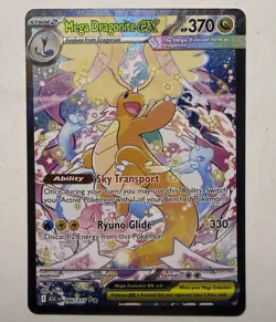 Pokemon - Mega Dragonite EX 290/217 SIR - Ascended Heroes - Pack Fresh - Image 1