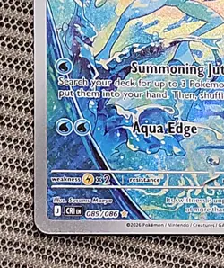 Pokemon Frogadier 089/086 Chaos Rising Fresh From Pack Excellent - Image 2