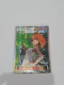 Pokemon Trainer Brigette Full Art XY Breakthrough Holo 161/162 - Image 1