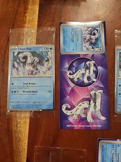 Pokemon Chien-Pao Scarlet & Violet, Paradox Rift, Holo Rare Promo Mint Card - Image 3