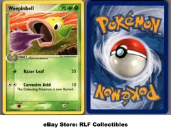 2004 Pokemon, EX Firered & Leafgreen #51/112 Weepinbell, Uncommon - Image 1
