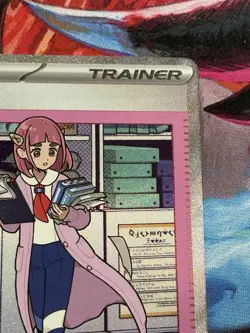 Pokemon Prismatic Evolutions #175/131 Lacey Special Illustration Rare SIR Holo - Image 3