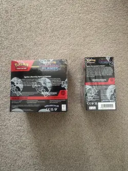 Pokemon TCG Phantasmal Flames Booster Box 36 Packs & Half Booster Box 18 Packs - Image 2