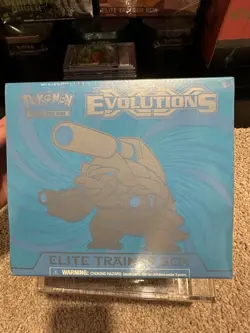 Pokemon TCG XY Evolutions Elite Trainer Box Blastoise Sealed 2016 English - Image 2