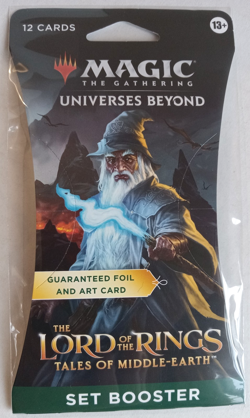 MTG The Lord of the Rings: Tales of Middle-Earth Sleeved Set Booster pack, new! - Image 1
