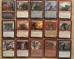 Budget Casual MTG Commander Deck Red Black Goblin Tribal Garna Bloodfist Of Keld - Image 1