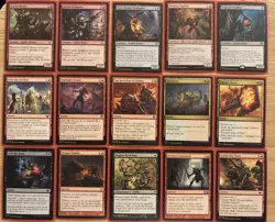 Budget Casual MTG Commander Deck Red Black Goblin Tribal Garna Bloodfist Of Keld - Image 3