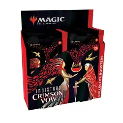 MTG Magic English INNISTRAD: CRIMSON VOW Collector Booster Box 12 Packs 180Cards - Image 1