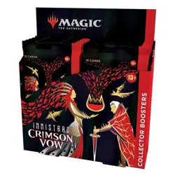 MTG Magic English INNISTRAD: CRIMSON VOW Collector Booster Box 12 Packs 180Cards - Image 3