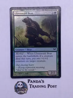 MTG Ulvenwald Bear Dark Ascension Foil - Image 1