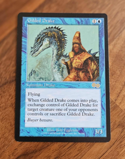 Gilded Drake - NM - MTG - Image 1
