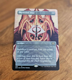 Phyrexian Altar - BORDERLESS FOIL - NM - MTG - Image 1