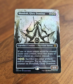 Mondrak, Glory Dominus - COMPLEAT FOIL - NM - MTG - Image 1