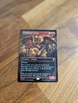 Twinflame Tyrant - BORDERLESS FOIL - NM - MTG - Image 3