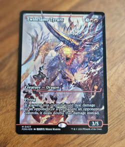 Twinflame Tyrant - SHOWCASE FOIL - NM - MTG - Image 1