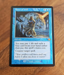 Force of Will - RETRO FRAME FOIL - NM - MTG - Image 1