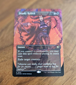 Deadly Rollick - BORDERLESS FOIL - NM - MTG - Image 1