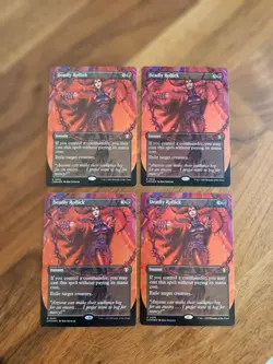 Deadly Rollick - BORDERLESS FOIL - NM - MTG - Image 3