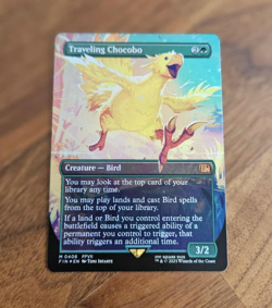 Traveling Chocobo - bBORDERLESS FOIL - NM - MTG - Image 1
