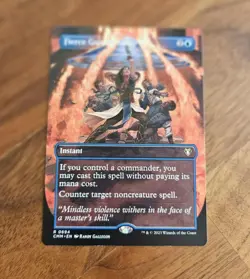 Fierce Guardiansip - BORDERLESS - NM - MTG - Image 1