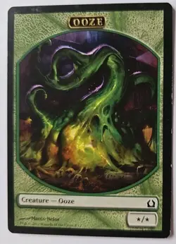 MTG Magic The Gathering Card OOZECreature Ooze Green Return To Ravnica 2012 - Image 1